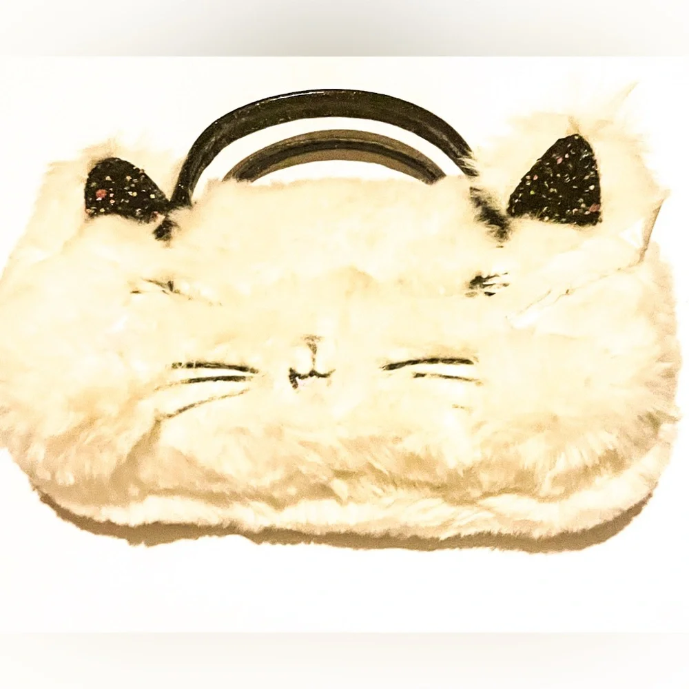 Girls Flip Furry Sunglasses Case With Matching Sunglasses